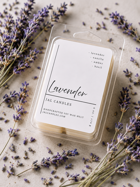 Lavender Wax Melts – Relaxing Floral Home Fragrance