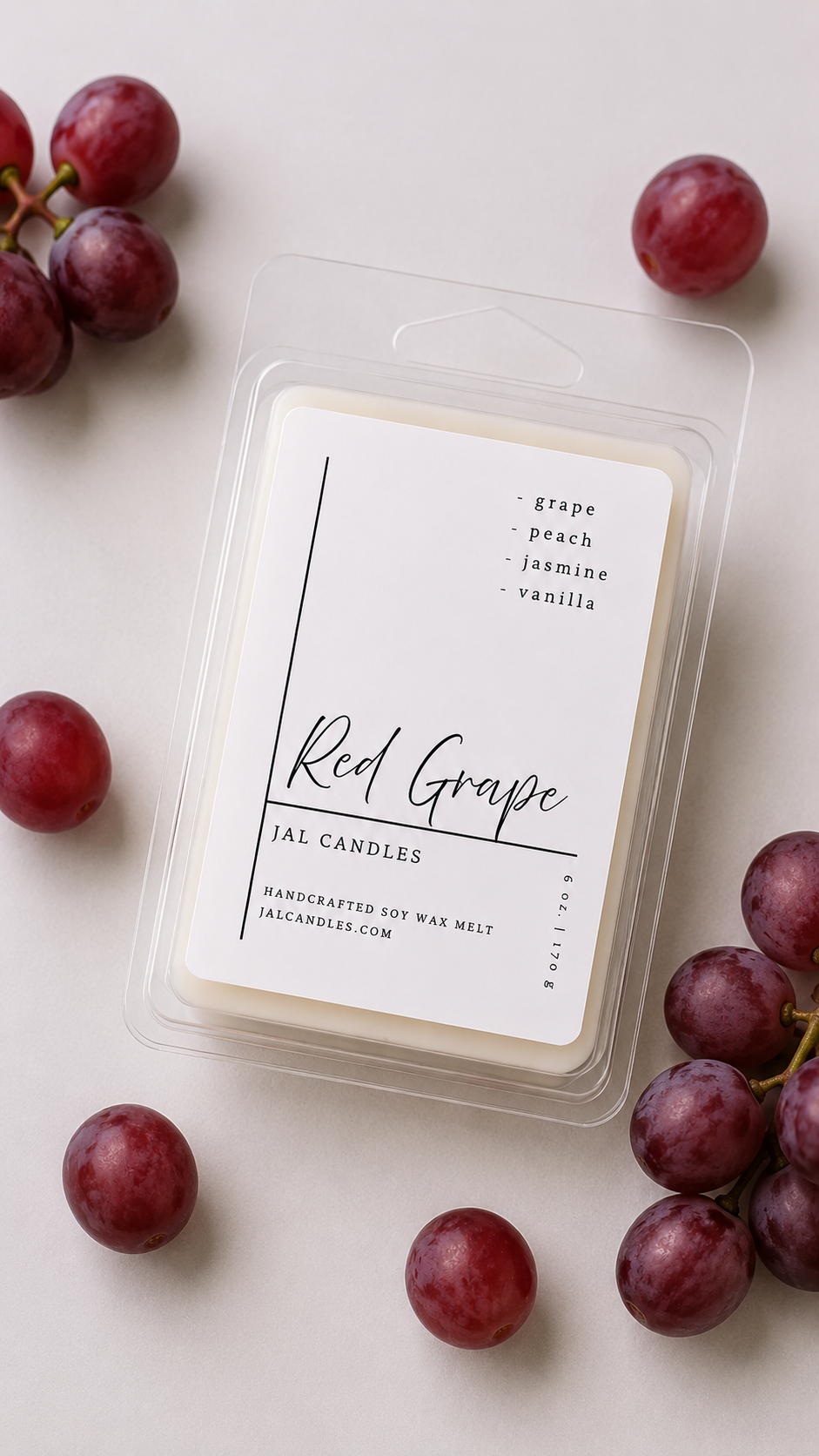 Red Grape Wax Melts – Fruity & Sweet Home Fragrance