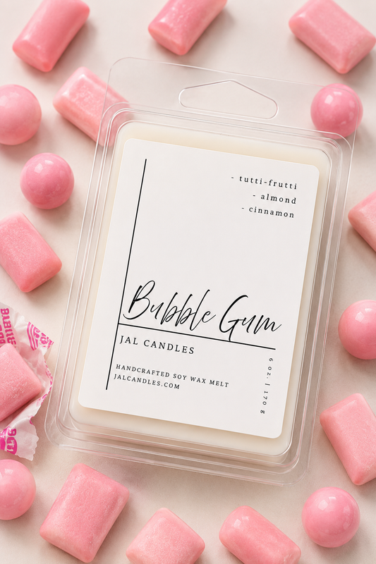 Bubble Gum Wax Melts – Fun Sweet Candy Fragrance