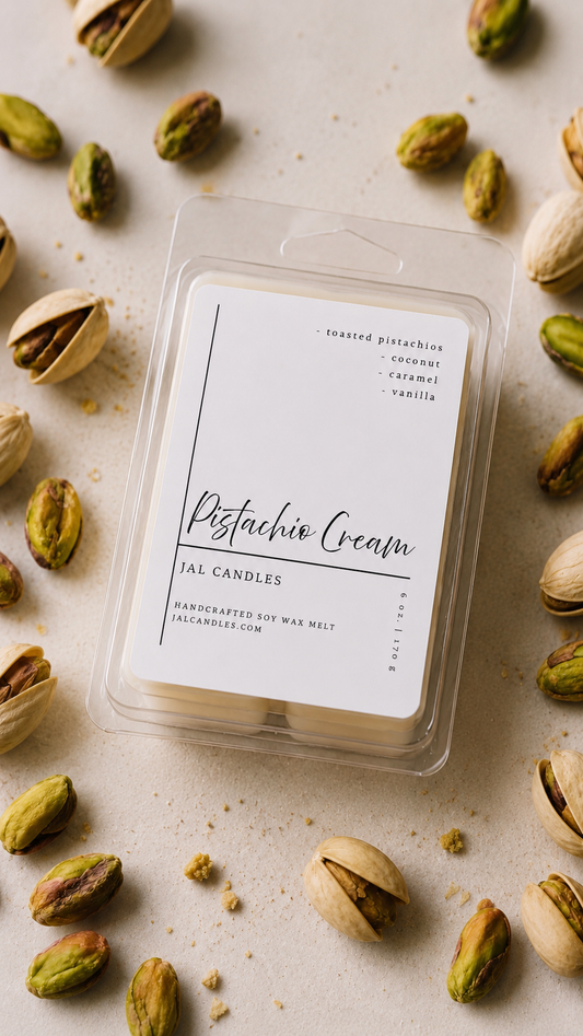 Pistachio Cream Wax Melts – Luxury Dessert Fragrance