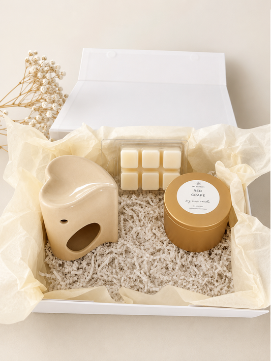The Wax Collection Gift Box handmade in Cyprus by JAL Candles
